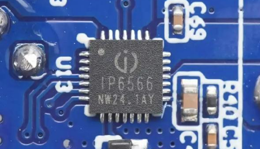 英集芯ip6566集成双USB-C口输出的全集成DC-DC降压芯片