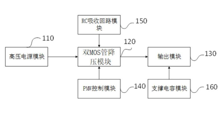 大功率dcdc降压电路图一
